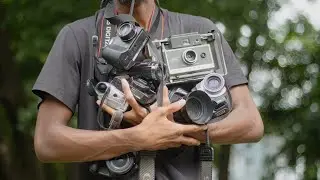 My Vintage Camera Collection [4k] | 1969 Polaroid, Canon 90D, & Many More