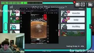 zoink watching japanese wagyu in the middle of an among us round