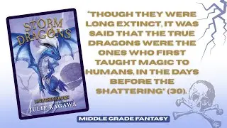 Book Review for Storm Dragons: Lightning Born by Kagawa (middle grade fantasy)