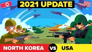 North Korea vs United States (USA) - 2021 Military / Army Comparison