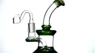 Jade Green Banger Hanger by Sw3rve Glass
