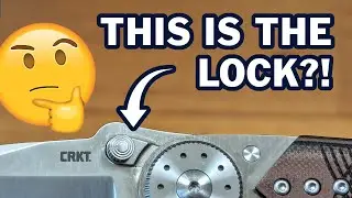 One of CRKT's coolest knives is FINALLY back! - Michael Walker Blade Lock - Small Details Review
