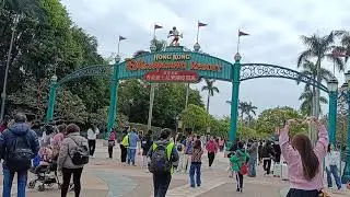 👀🎟️ First Glimpses: The Magical View from Disneyland Hong Kong&rsquo;s Ticket Gate | @TriceOfLife👀