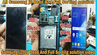 Samsung j200g Dead Problem Sulation Samsung j2 Full Sorting solution