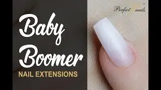 ♡ Easy & Perfect Baby Boomer Nail Extensions