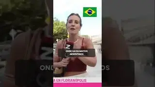 ARGENTINOS INVADINDO O BRASIL! ❤️ |                           #shorts #short #viral #youtubeshorts