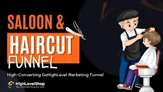 💇&zwj;♀️ Salon & Haircut Funnel | High-Converting GHL Funnels for Salons