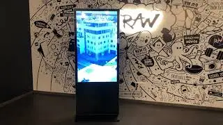 Digit&aacute;lis LCD Vide&oacute;fal / LCD totem