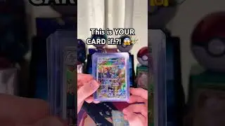 This is YOUR RARE Pokemon CARD if..?! 😱💸 #pokemoncards #kartupokemon #rarepokemon #shorts