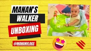 Unbox & Assemble Baby Walker || Miss & Chief by Flipkart Musical Activity Walker (Green) #manan