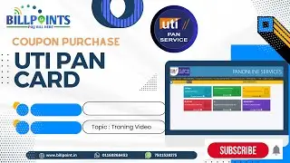 UTI PSA NEW PORTAL  COUPON ADD FULL  PROCESS