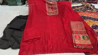 🌹 पाकिस्तानी दुप्पटे के हेवी सूट 😍 January 24, 2026📳 Order No 9996677554