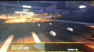 Burnout Revenge Crash Mode Crash de la Vista Rank 9 ($20,497,400)
