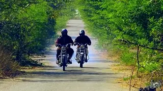 RX135 (4speed) vs RX100 |  DRAG RACE