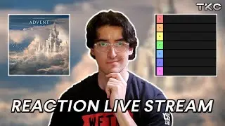 NEW MUSIC REACTION/TIER LIST STREAM (Advent Vol 6, Melodic Dubstep Album Tier List) (#015)