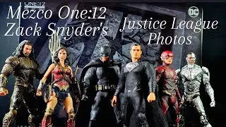 Mezco One:12 Zack Snyder's Justice League 3 Pack Photos And Size Comparison