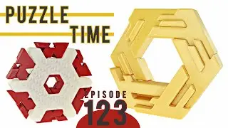 Puzzle Time Ep 123 - all about Taze Puzzles Shuriken and Hexanut
