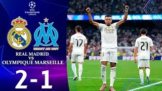 Real Madrid vs Marseille | 2-1 | Resumen | UEFA Champions League 2025/26 | marseille real madrid
