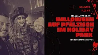 Halloween auf Pfälzisch bei den Fright Nights im Holiday Park | Freizeitpark Vlog 2024