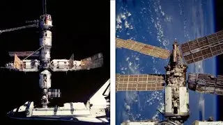 Как космическая станция &laquo;Мир&raquo; ЧУТЬ НЕ превратилась в огромную катастрофу | #шорты