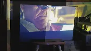 ParTay's SIRIUS LST BLACK PROJECTION SCREEN compared to Ultra-Brite silver screen