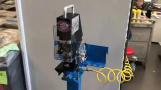 Used Edward Segal 3P5 Pneumatic Grommet Press #2 - SN: 1375