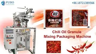 Thailand style Chili Sauce Pouch Filling Machine | Fully Automatic Chili Sauce Packaging Machine