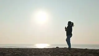 Beach day vlog an ideal solo travel || lifestyle || vlog ||  sea beach || yoga || meditation ||