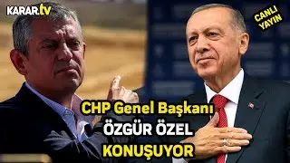 CHP Genel Başkanı &Ouml;zg&uuml;r &Ouml;zel, Partisinin Genel Merkezinde Konuşuyor