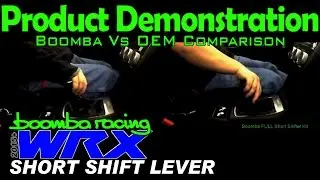Boomba Vs OEM | Short Throw Shifter for '15+ Subaru WRX