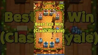 Best 2v2 Win (Clash Royale) #clashroyale #supercell #elixirgolem #draft #supercell