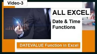 DATEVALUE Function in Excel