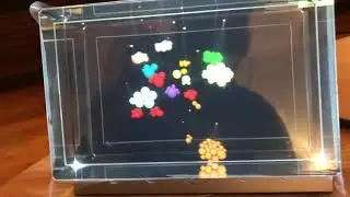 Graphs in Looking Glass and Leap motion with JS