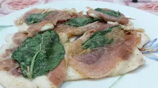 SALTIMBOCCA DI POLLO / RICETTA FACILE E VELOCE