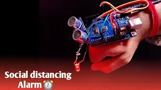 How to make social distancing device | Social Distancing Alarm | ABCD EXPERIMENT