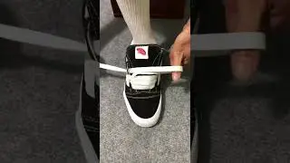 How to Lace Vans Knu Skool for the Best Fit (Slow Version)  #vansshoes #vansoldskool #shoelacetying