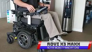 Rovi X3 Maxx Complex Rehab Mobility Chair| AMI Mobility