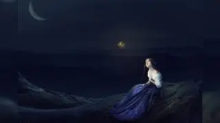 Luminous butterfly - Photoshop manipulation tutorial