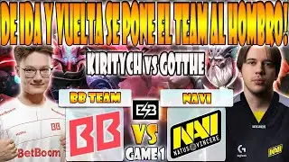 BB TEAM vs NAVI BO3[GAME 1] GPK, KIRITYCH, SAVE VS GOTTHEJUICE, ZAYAC- PGL WALLACHIA SEASON 6 -ESB