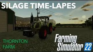 FS22 Thornton Farm Episode 1 | Silage