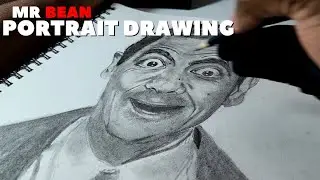 Turning Mr. Bean Into Realistic Art | Time Lapse Drawing