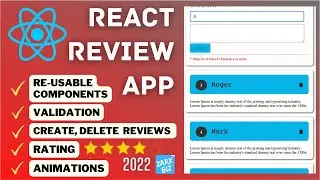 React js application from scratch | Reactjs Review Application For Beginners