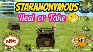 Joining Random Squad With StarANONYMOUS 😍 | Real or Fake 🙄 | POTHWAR WARRIOR  😜