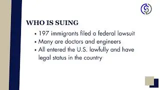 Nearly 200 Immigrants Sue Trump Administration | ST Law Office