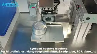 Lyobeads Packing Machine 2026 - Lyophilized Bead Manufacturing - For Microfluidics/Vials/Well Plate