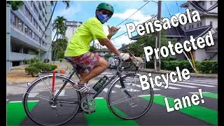 Opening of the Pensacola Protected Bicycle Lane!