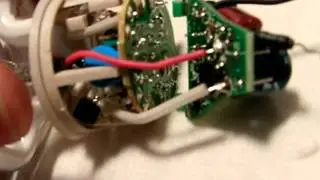 GE Hybrid CFL Halogen lamp - a look at the electronics