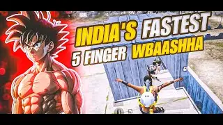 Ultimate Rank Push🔴india fastest 5 FINGER PLAYER 🔥BGMI/PUBG LIVE | WBASHA isLive