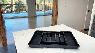 Large Expandable Silverware Organizer - Cutlery Organizer Silverware Tray Organize Kitchen Drawers