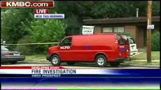 Fire Crews Battle Intense House Fire